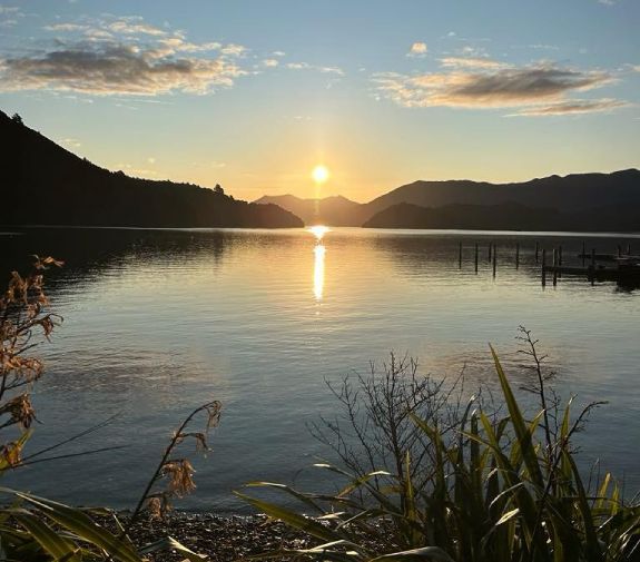 Portage Bay in The Marlborough Sounds